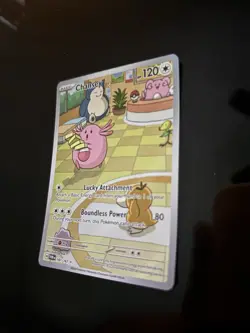 Pokemon TCG Chansey Illustration Twilight Masquerade Card 187/167 - Image 3