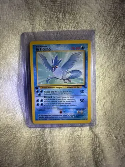 Articuno First Edition Non-Holo Card 17/62 Fossil Regular - Image 1