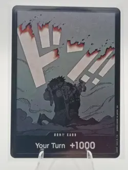 Bandai One Piece Don!! Card Your Turn +1000 Portgas D. Ace Promo Foil AA - Image 1