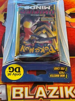 Pokemon Sun & Moon: Unified Minds 3-Card Mini Booster Blister 1 Pack - SEALED - Image 3