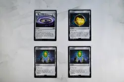 MTG - Set of 4x Sol Ring FIC #0357 & #0356 x2 / TDC #0106 NEAR MINT - Image 1