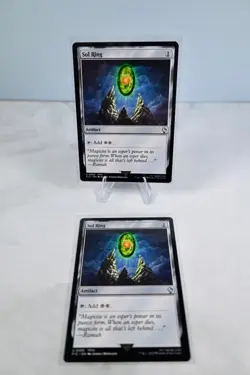 MTG - Set of 4x Sol Ring FIC #0357 & #0356 x2 / TDC #0106 NEAR MINT - Image 3