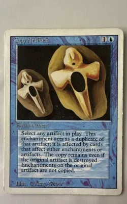 🌴WOTC VINTAGE MTG -Copy Artifact - Revised Edition - 3rd Edition - Image 1