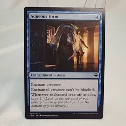 Aqueous Form MTG CMR NM Near Mint Non Foil Fast Shipping Commander Legends - Image 1