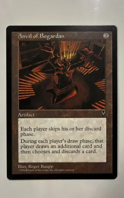 🌴WOTC VINTAGE MTG - Anvil of Bogardan - Visions - Image 1