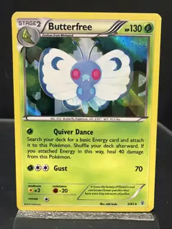 Butterfree 5/83 Holo Rare Generations Pokemon Near Mint - Image 1