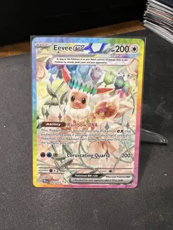 Pokemon TCG Eevee EX 167/131 Prismatic Evolutions SiR Special Illustration Rare - Image 1