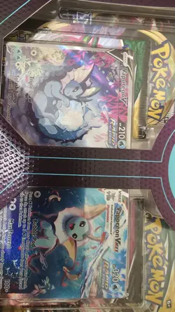 Pokemon TCG Vaporeon VMAX Premium Collection Box Promo Full Art Booster English - Image 3