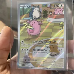 Pokemon Chansey 187/167 Twilight Masquerade IR EN - Image 1