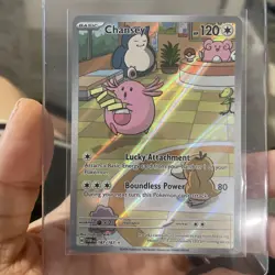 Pokemon Chansey 187/167 Twilight Masquerade IR EN - Image 2