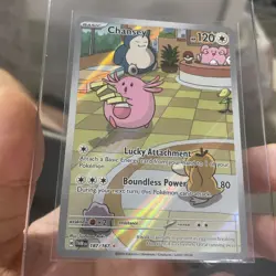 Pokemon Chansey 187/167 Twilight Masquerade IR EN - Image 3