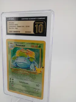 2021 Pokemon Celebrations Venusaur 15/102 CGC Pristine 10 - Image 2