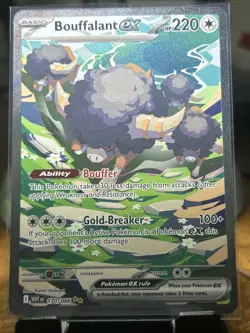 Pokemon White Flare Sir Bouffalant EX 170/086 NM Condition - Image 1