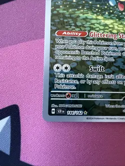 Pokemon TCG Ledian Stellar Crown 144/142 Sv07 - Image 5