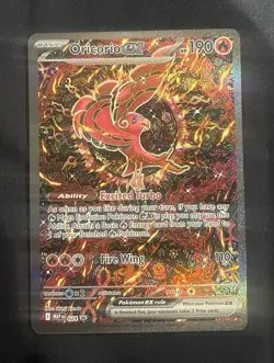 Oricorio ex Pokemon TCG Me: Mega Evolution Promo Holo 024/UU 190 HP Basic EX - Image 1