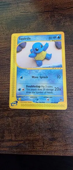 Squirtle 131/165 Common Expedition Base Set Pokemon Lightly Played - Image 1