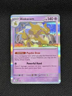 Alakazam 003 Mega Evolutions Promo English Pokemon - Image 1