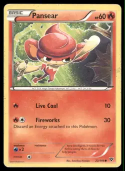 Pokemon TCG Pansear 22/146 Regular - Image 1