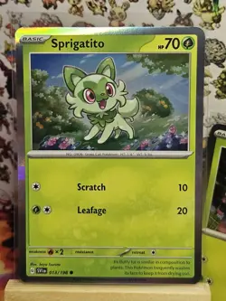 Sprigatito Black Star Promo Horizons- #191 - SVP - Pokemon TCG - US SELLER - Image 4