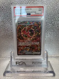 2025 POKEMON MEP EN-ME BLACK STAR PROMO #024 ORICORIO EX PSA 9 - Image 1