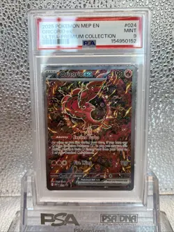 2025 POKEMON MEP EN-ME BLACK STAR PROMO #024 ORICORIO EX PSA 9 - Image 2