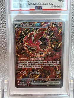 2025 POKEMON MEP EN-ME BLACK STAR PROMO #024 ORICORIO EX PSA 9 - Image 3