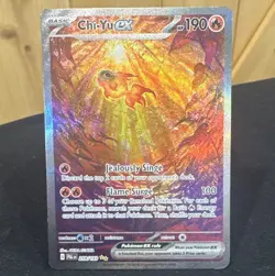 The Pokemon Company Pokemon TCG Chi-Yu ex 259/193 SIR Holo Paldea Evolved - Image 1