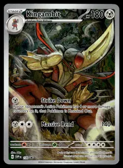 Kingambit 130 Holo Promo Scarlet & Violet Promo Pokemon Near Mint - Image 1