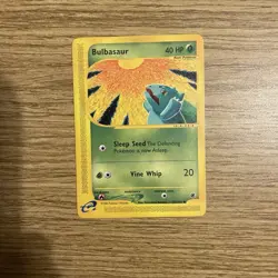 Bulbasaur 95/165 E-reader 2002 Pokemon TCG Expedition Base Set Non Holo NM - Image 1