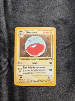Pokemon TCG Electrode Jungle 2/64 Holo Unlimited Holo Rare - Image 2