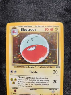 Pokemon TCG Electrode Jungle 2/64 Holo Unlimited Holo Rare - Image 3