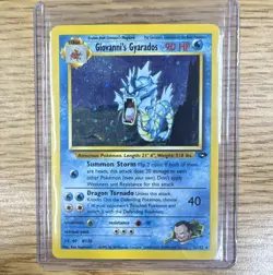 Pokemon Giovanni's Gyarados 5/132 Gym Challenge Holo Rare 90 HP 2000 Unlimited - Image 1