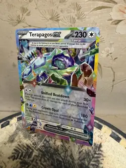 Terapagos EX 92/131 Prismatic Evolutions Pokemon TCG Near Mint Condition - Image 2
