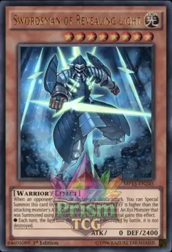 1st ed Swordsman of Revealing Light ultra rare MP15-EN245 Yugioh - Image 1