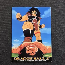 1996 Funimation Dragon Ball Z "Raditz Stomps Goku" Card #17 - Image 1