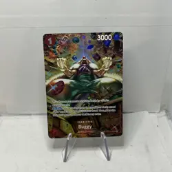 Buggy OP03-008 Alt Art SP Wings of the Captain One Piece Card TCG English - Image 1