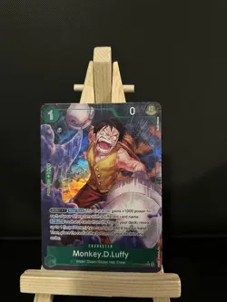 Bandai One Piece Card Game OP16-034 Monkey.D.Luffy SR Alt Art Holo English - Image 1