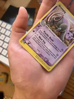 Pokemon TCG Grumpig EX Dragon Holo Card 6/97 Rare - Image 5