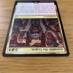 MTG Assemble the Legion [Fallout, Near Mint] Rare Magic The Gathering Card - Image 4