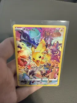 Pokemon Pikachu TCG Card Crown Zenith 160/159 Holo Secret Rare NM/Mint Condition - Image 3