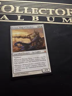 Magic The Gathering Brimaz King of Oreskos Born of The Gods MTG Card NM Rare - Image 1