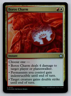 Boros Charm 721 Uncommon Foundations Magic: The Gathering Near Mint - Image 1