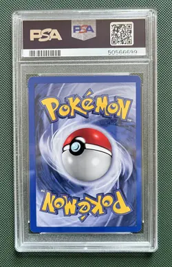 Vintage Pokemon Alakazam Holo 1/102 Base Set 1999 PSA 7 NM - Image 2
