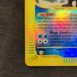 Pokemon TCG Poliwrath 24/165 Expedition Base Set 2002 Reverse Holo RARE - Image 5