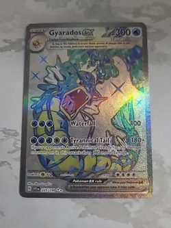 GYARADOS EX 2023 POKEMON SCARLET & VIOLET ULTRA RARE 225/198 - Image 1