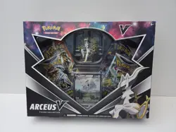 Pokemon TCG Arceus V Figure Collection (Factory Sealed) Small Tear See Desc - Image 1