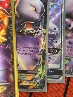 Pokemon TCG Mewtwo EX GX MegaGX - Image 3