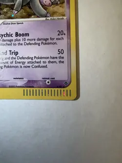 Pokemon TCG Grumpig EX Dragon Holo Rare 6/97 2003 80 HP Midori Harada - Image 2