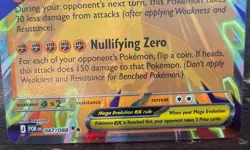 Pokemon Mega Zygarde EX 047/088 NM Perfect Order 2026 #97 - Image 4