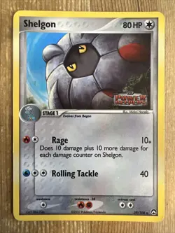 Shelgon - 39/108 - Pokemon Power Keepers Reverse Holo Rare HP - Image 1